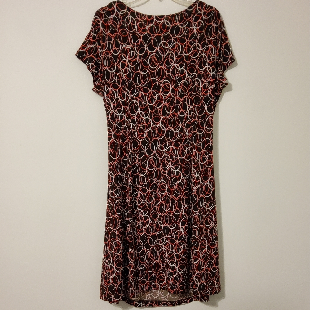 Notations Stretch Brown Multi-Colored Geometric P… - image 4